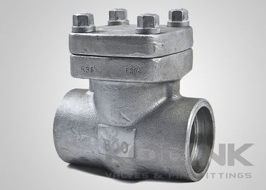 NPT-Gewinde geschmiedetes Stahl-Scheckventil, Verringerungsanlage, Edelstahl F304 F316