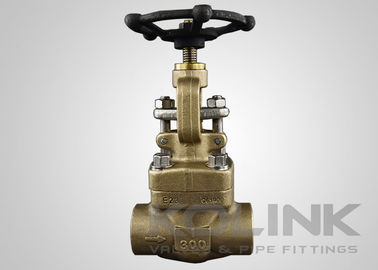 Bronzenglobeventil, mit Flansche / NPT, JIS CAC703 C95200 C95500 C95800 C83600