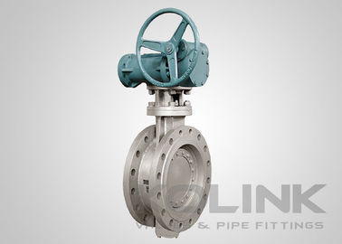 Dreifach exzentrische Absperrklappe, doppelt geflanscht, WCB, CF8, CF8M