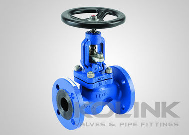 DIN Gussstahl-Kugelventil PN10-160 mit Flanke