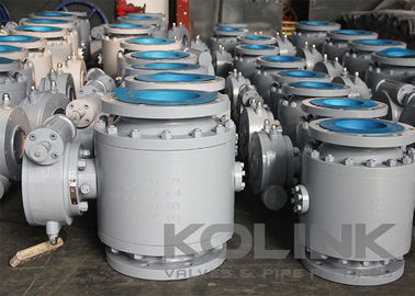 Schmiede-Stahl 3-Pc-Kugelventil mit Trunnion Klasse 150-2500