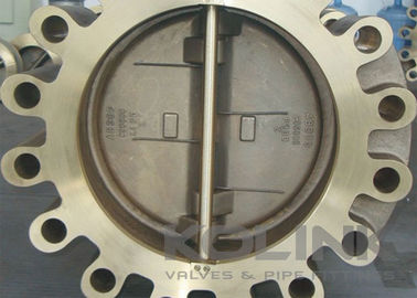 Bronze-Doppeltür-Wafer-Scheckventil mit C95800 AB300-Flangen-Langlebigkeit
