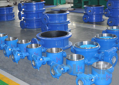 Butt Weld Schmetterlingsventil aus Gusseisen mit hohem Druck Triple Offset