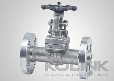 Schmiede Stahlgatterventil mit integrierter Flanke aus Edelstahl F304 F316 CL150-2500