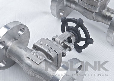 Schmiede Stahlgatterventil mit integrierter Flanke aus Edelstahl F304 F316 CL150-2500