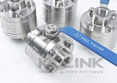 Geschmiedeter Stahlkugelhahn 1/2-8 Zoll NPT BSPT Hebel Getriebebetätigung