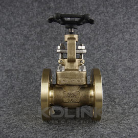 Bronzenglobeventil, mit Flansche / NPT, JIS CAC703 C95200 C95500 C95800 C83600
