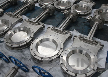 Flansch-Messer-Gatterventil mit SS-Ausbeugekegel 2-48 Zoll