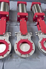 Messer-Gatterventil mit Polyurethan-Kegel für den Bergbau DN50-DN1200