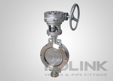 U-Schnitt-Flangenkonzentrisches Schmetterlingsventil DN50-DN1200