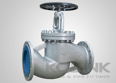 DIN Gussstahl-Kugelventil PN10-160 mit Flanke